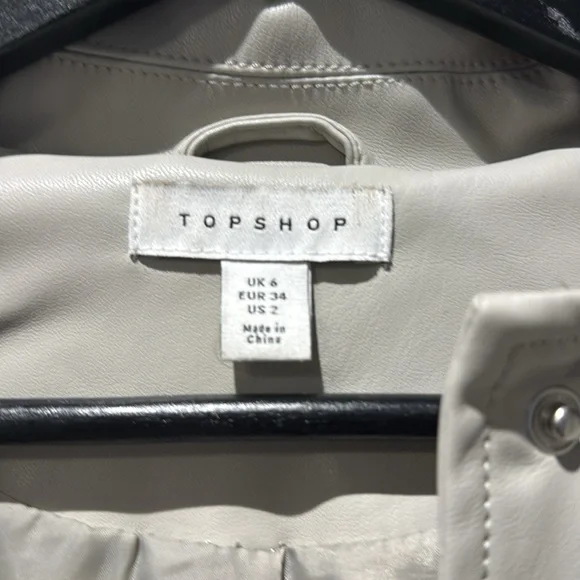 Pleather shacket - Picture 2 of 3